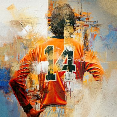 Schilderij Johan Cruijff 14